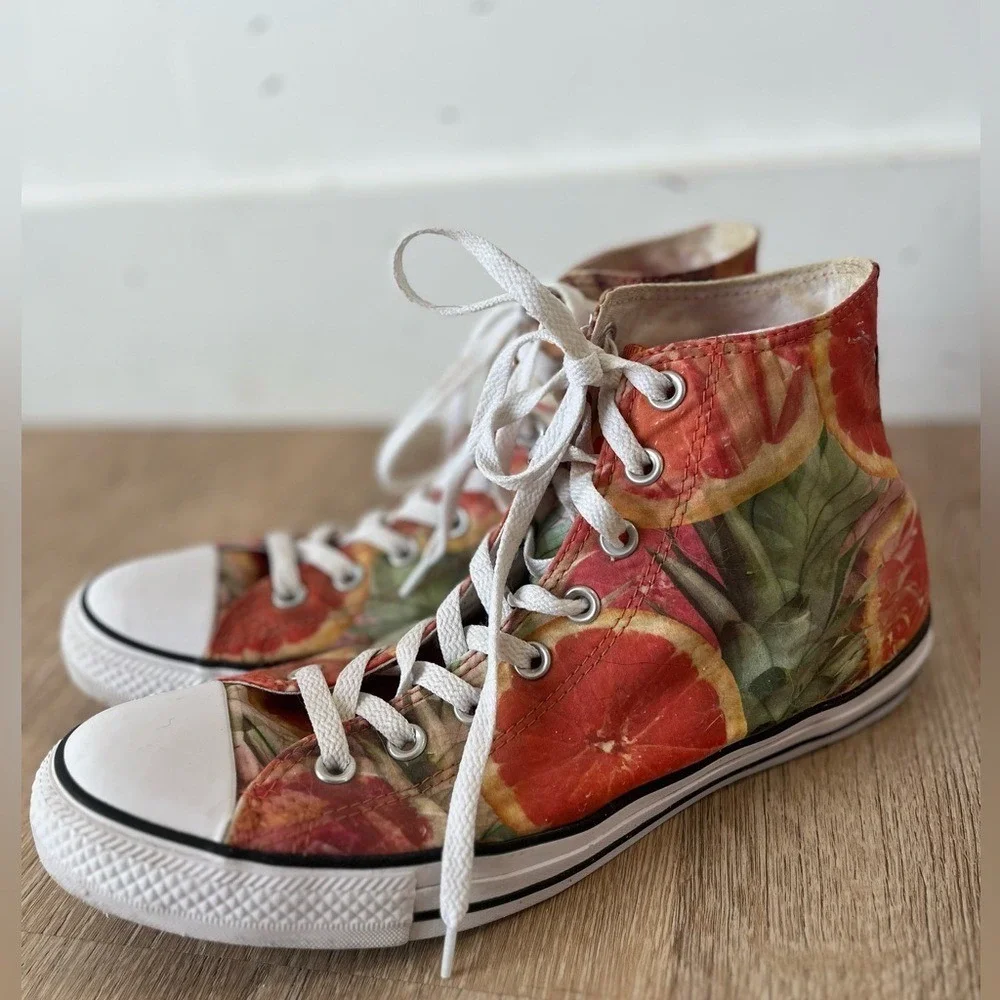 Converse Chuck Taylor All-Star High-Top Grapefruit Print‎ M10 W12